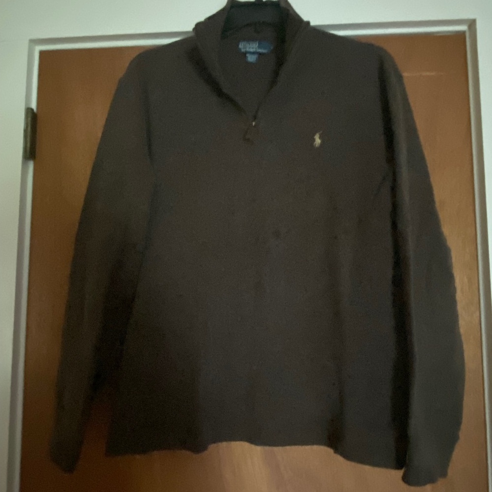 Ralph Lauren half zip polo